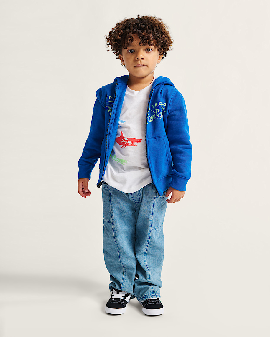 little kids night watchers kapuzenpullover mit durchgehendem reißverschluss