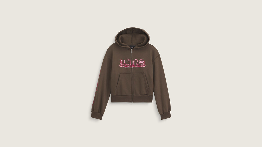 vans inferno zip-hoodie für kinder