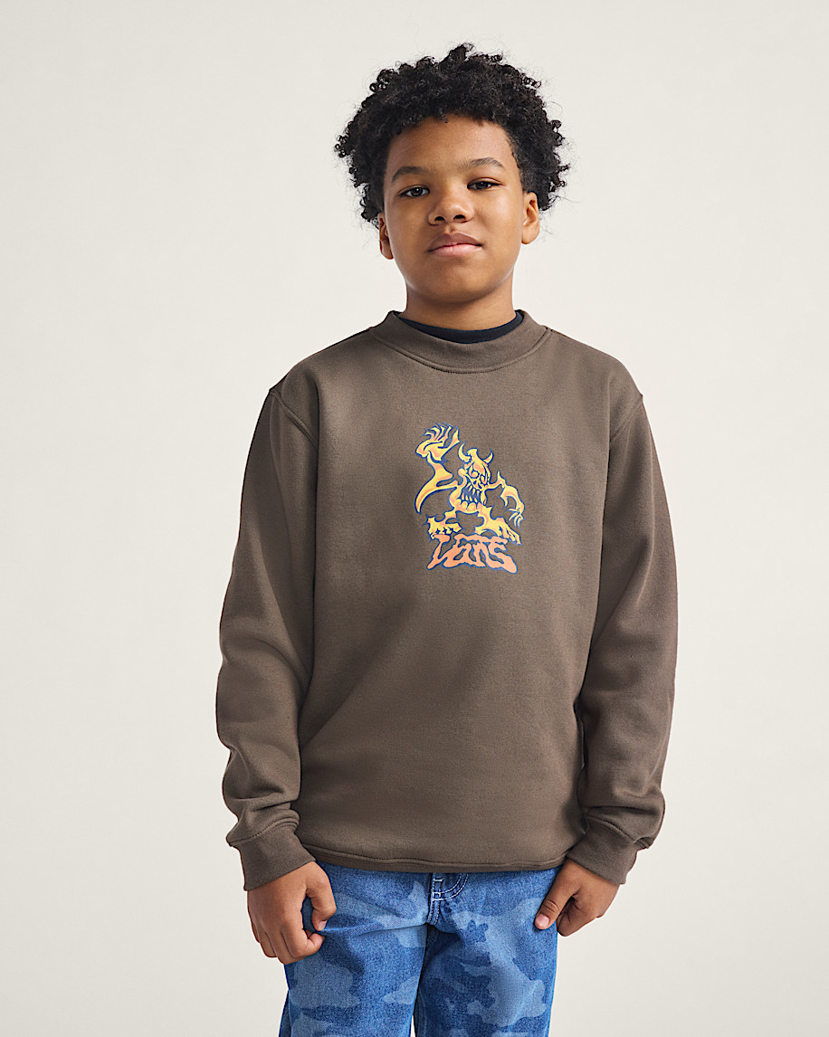 kinder-sweatshirt „goblin step crew