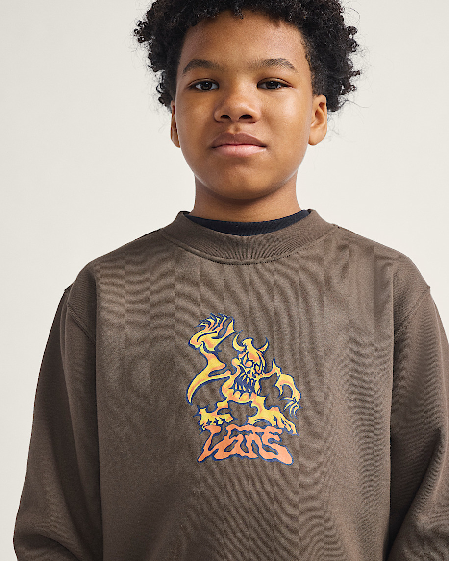 kinder-sweatshirt „goblin step crew