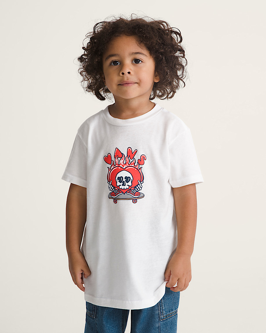little kids little kids wheely love vans t-shirt