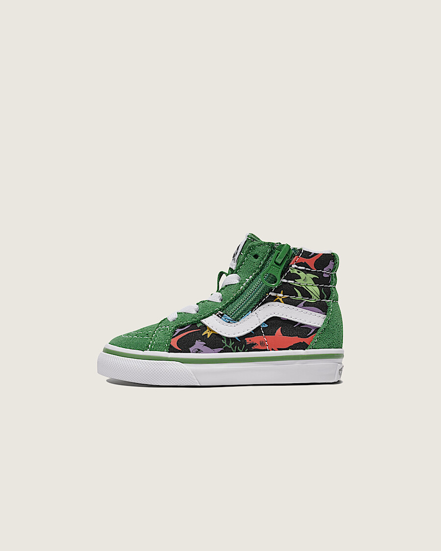 kleinkind sk8-hi reissue side zip shark schuh