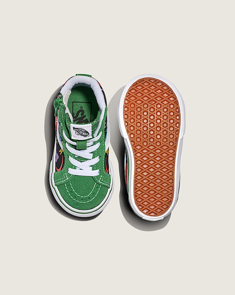 kleinkind sk8-hi reissue side zip shark schuh
