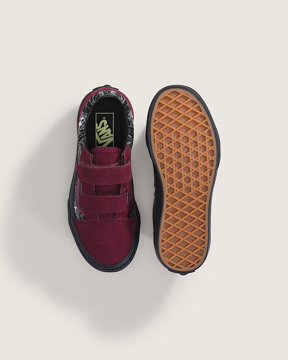 old school v halloween-schuh für kleine kinder