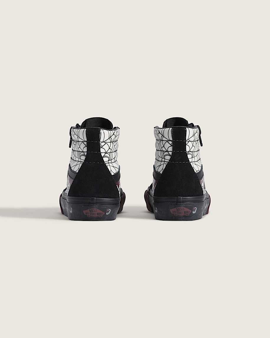 halloween-schuh für kleine kinder mit seitlichem reißverschluss sk8-hi-schuh