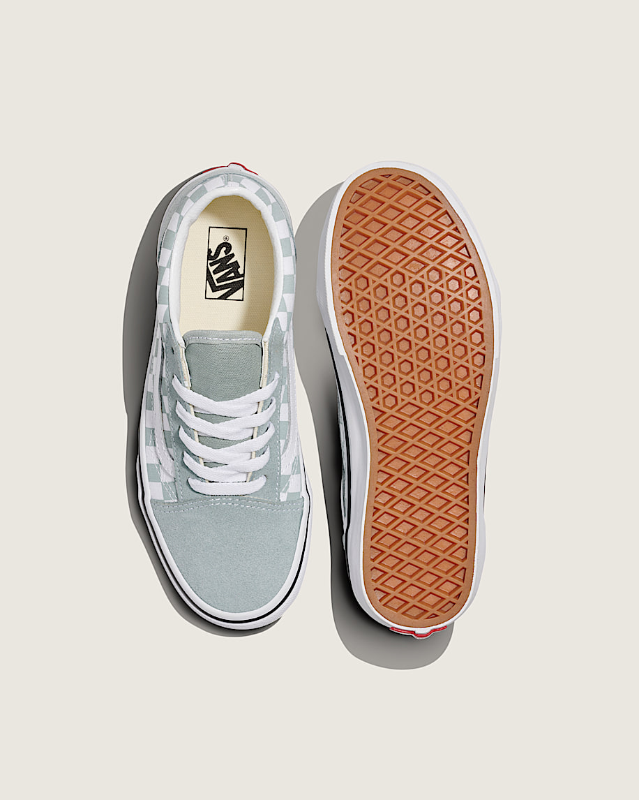 old-school-schachbrettschuh für große kinder