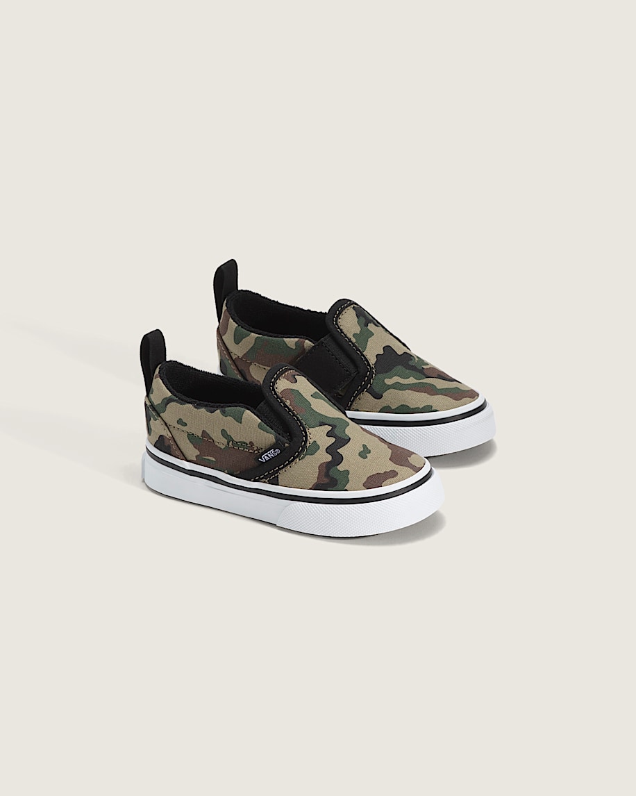 klassischer slip-on-v-schuh für kleinkinder