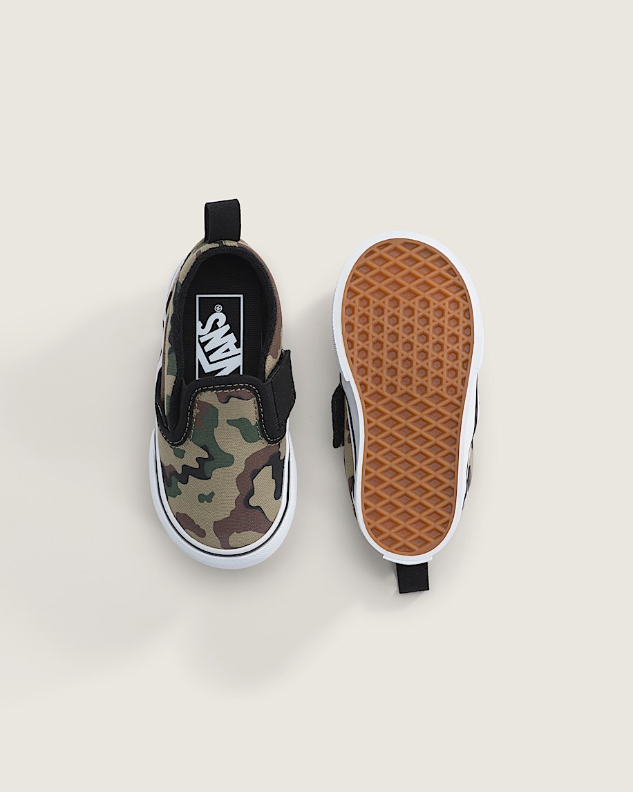 klassischer slip-on-v-schuh für kleinkinder