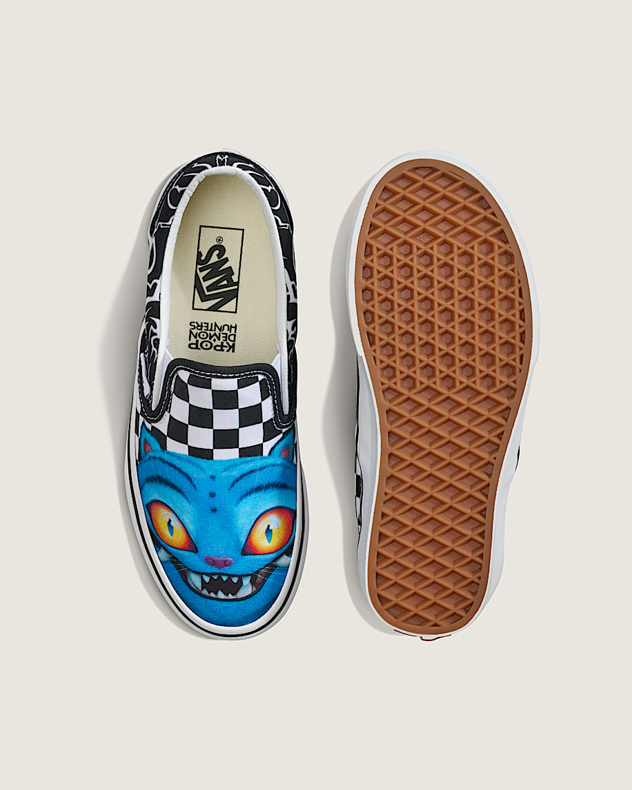 kpop demon hunters x vans klassischer slip-on-schuh für kinder