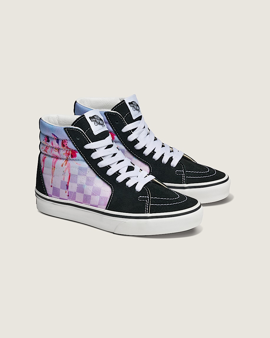 kpop demon hunters x vans big kids sk8-hi schuh