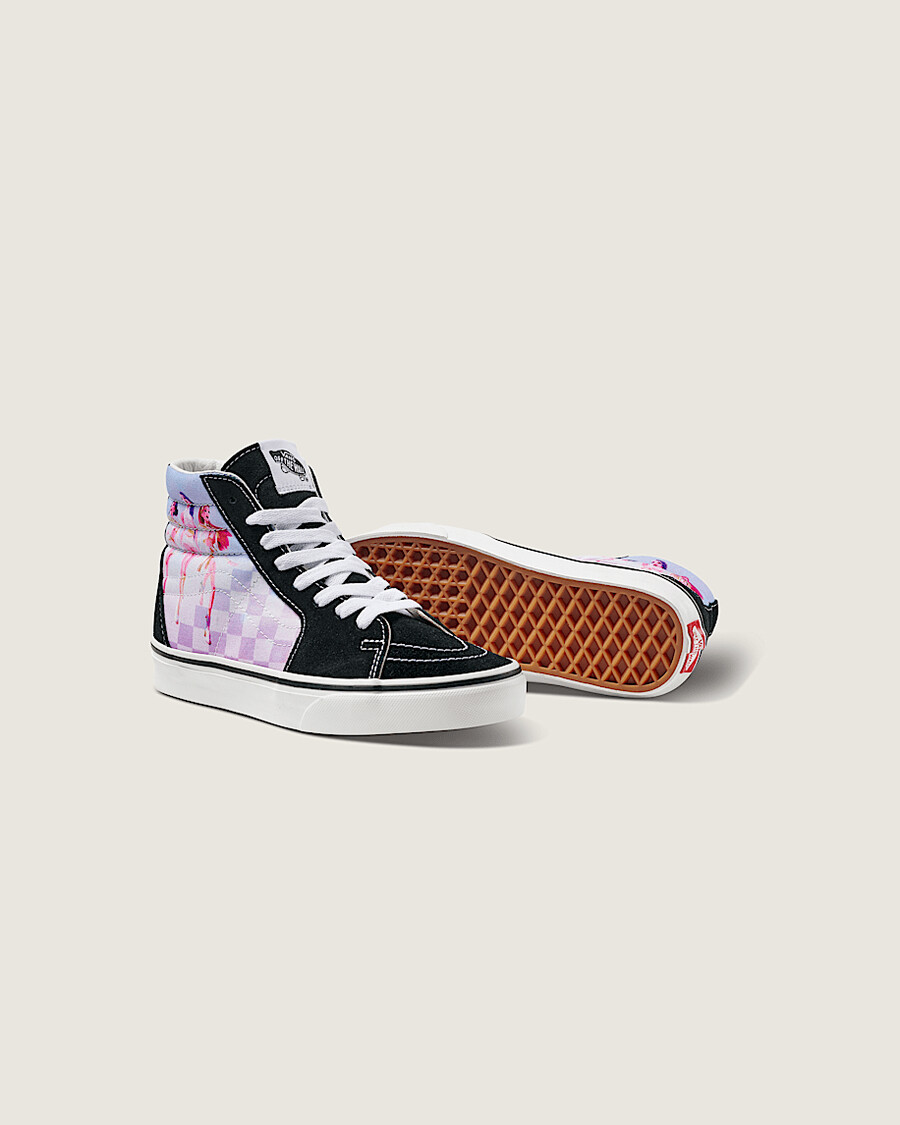 kpop demon hunters x vans big kids sk8-hi schuh