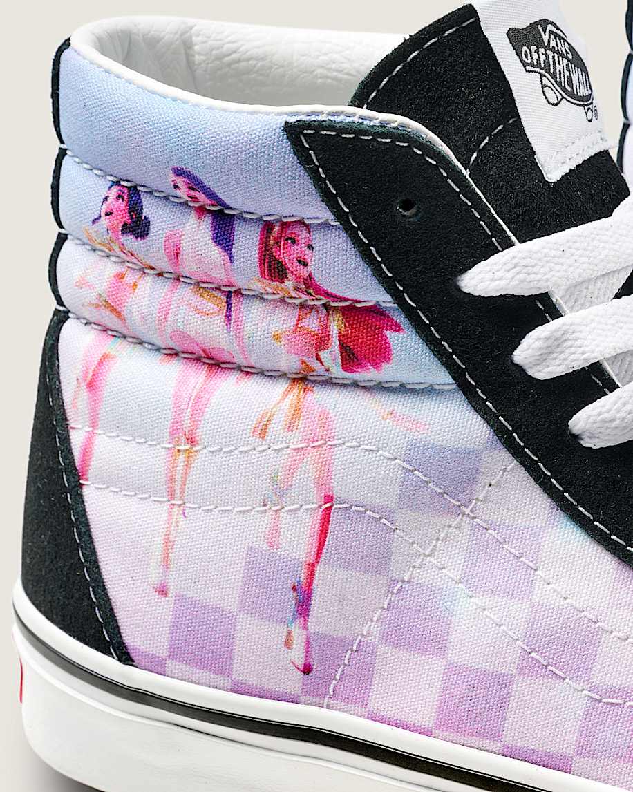 kpop demon hunters x vans big kids sk8-hi schuh