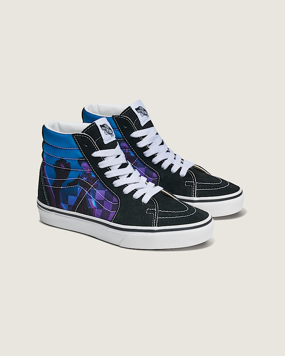 kpop demon hunters x vans sk8-hi schuh für kinder