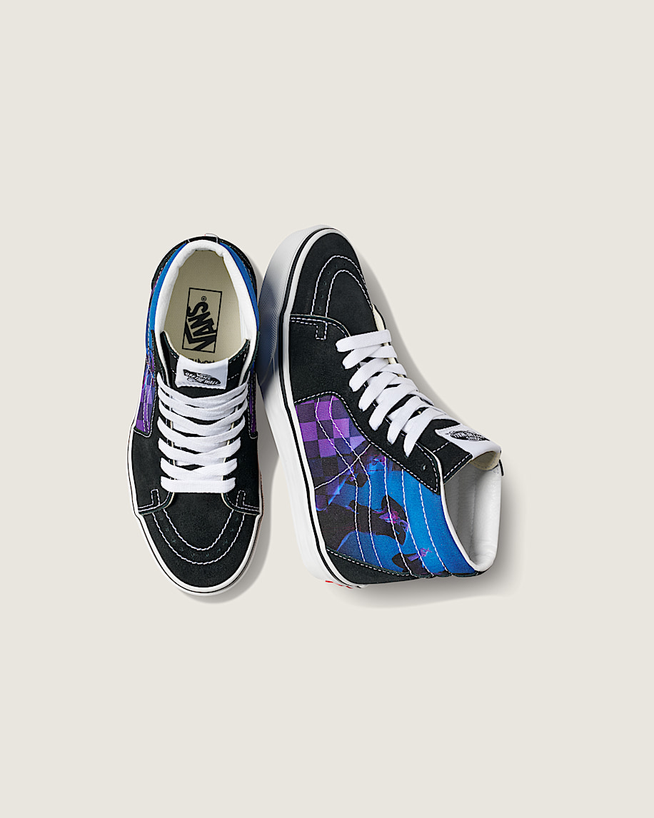 kpop demon hunters x vans sk8-hi schuh für kinder