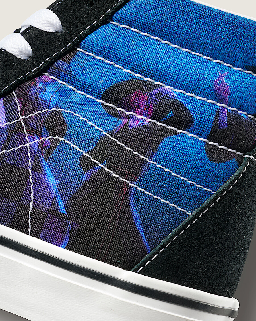 kpop demon hunters x vans sk8-hi schuh für kinder
