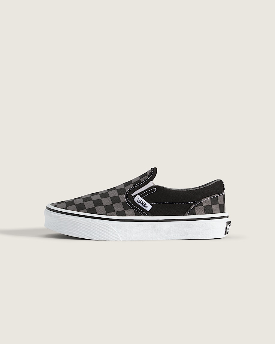klassischer karierter slip-on-schuh für kleine kinder