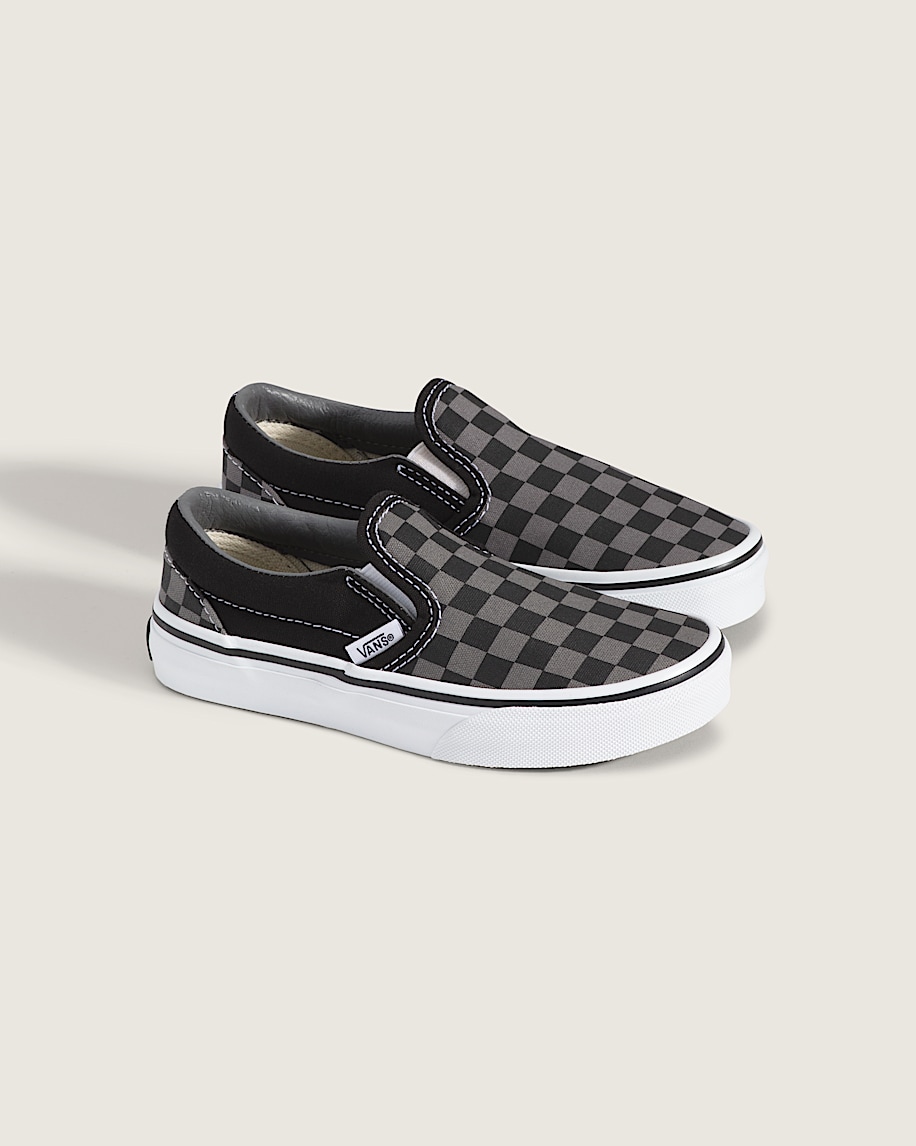 klassischer karierter slip-on-schuh für kleine kinder