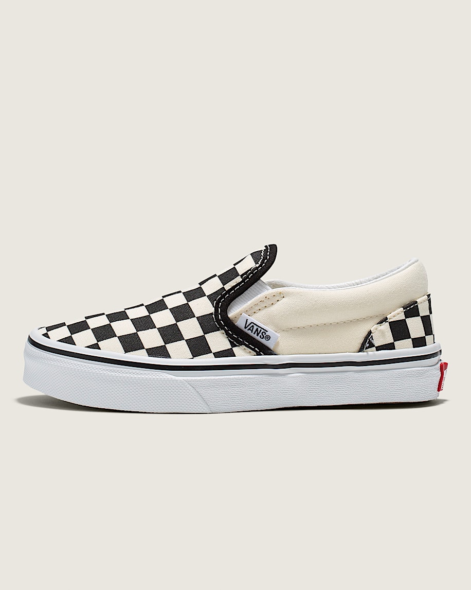 klassischer karierter slip-on-schuh für kleine kinder