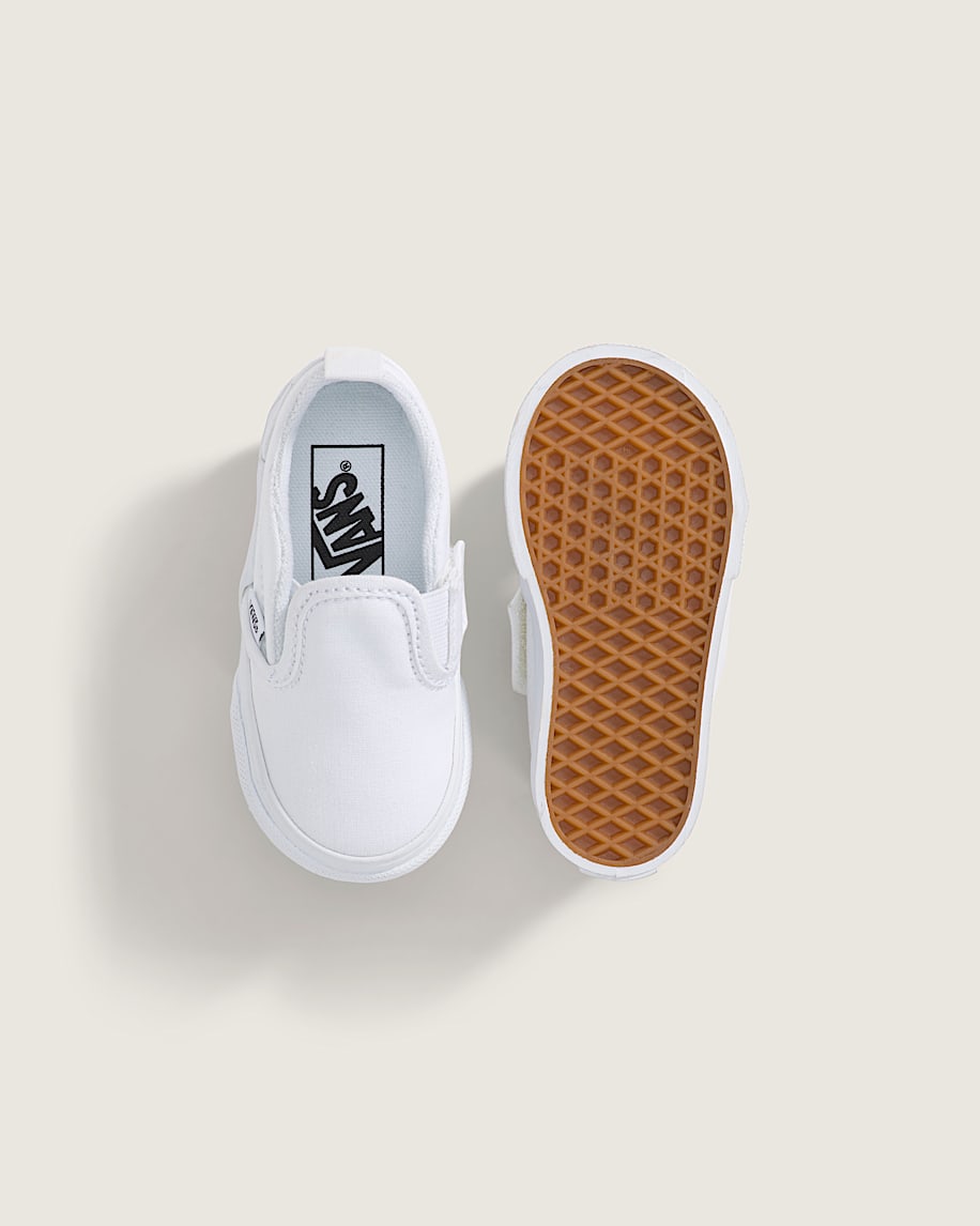 klassischer slip-on-v-schuh für kleinkinder
