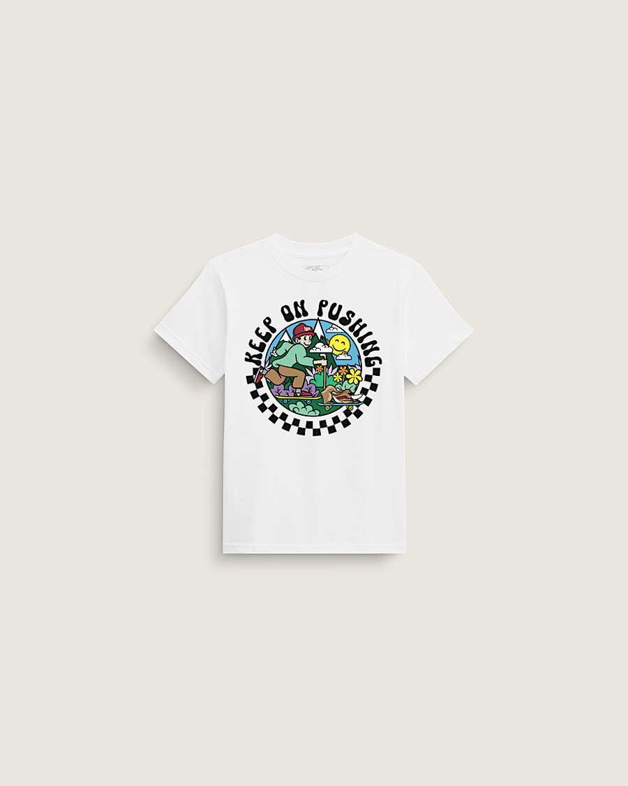 t-shirt „kleine kinder schieben immer weiter