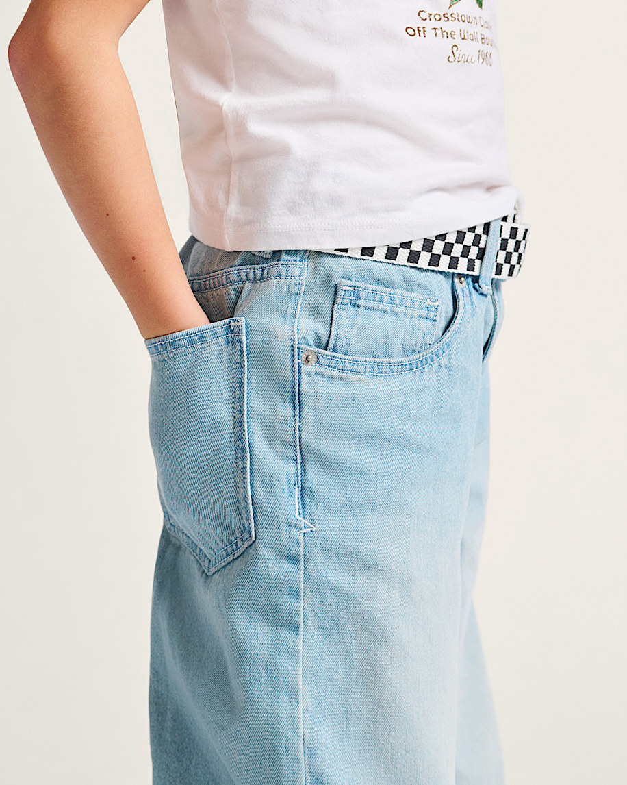 sirelle denim puddle pants für kinder