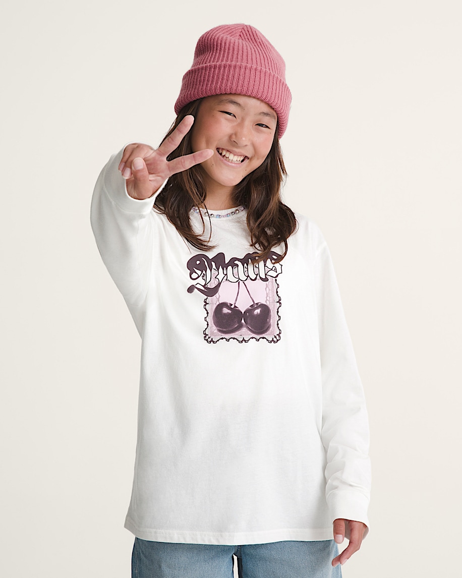 cherrylace langarm-t-shirt für kinder