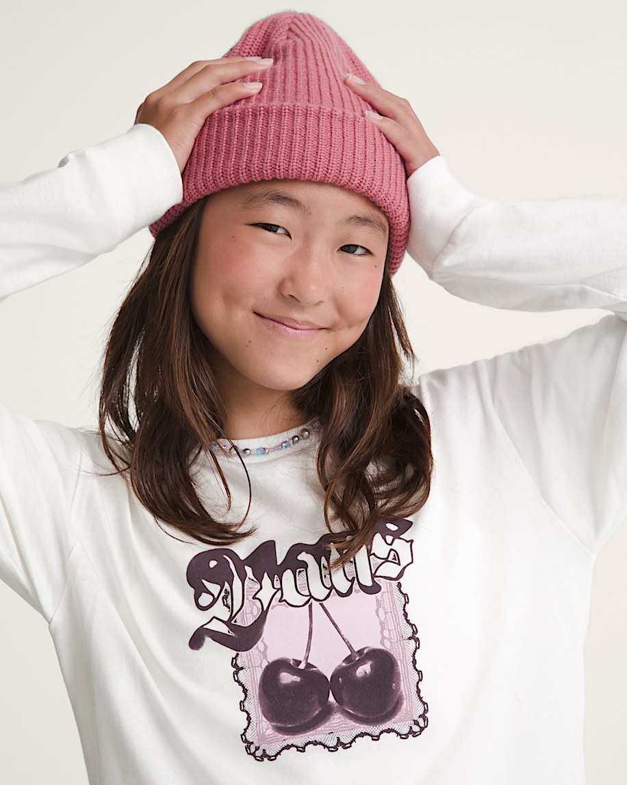 cherrylace langarm-t-shirt für kinder