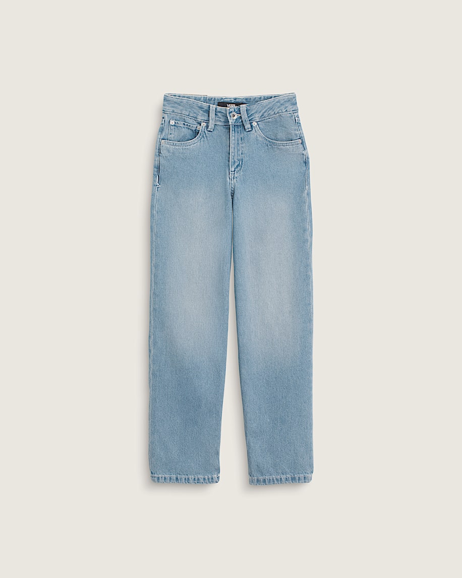 kinder sirelle denim puddle pants