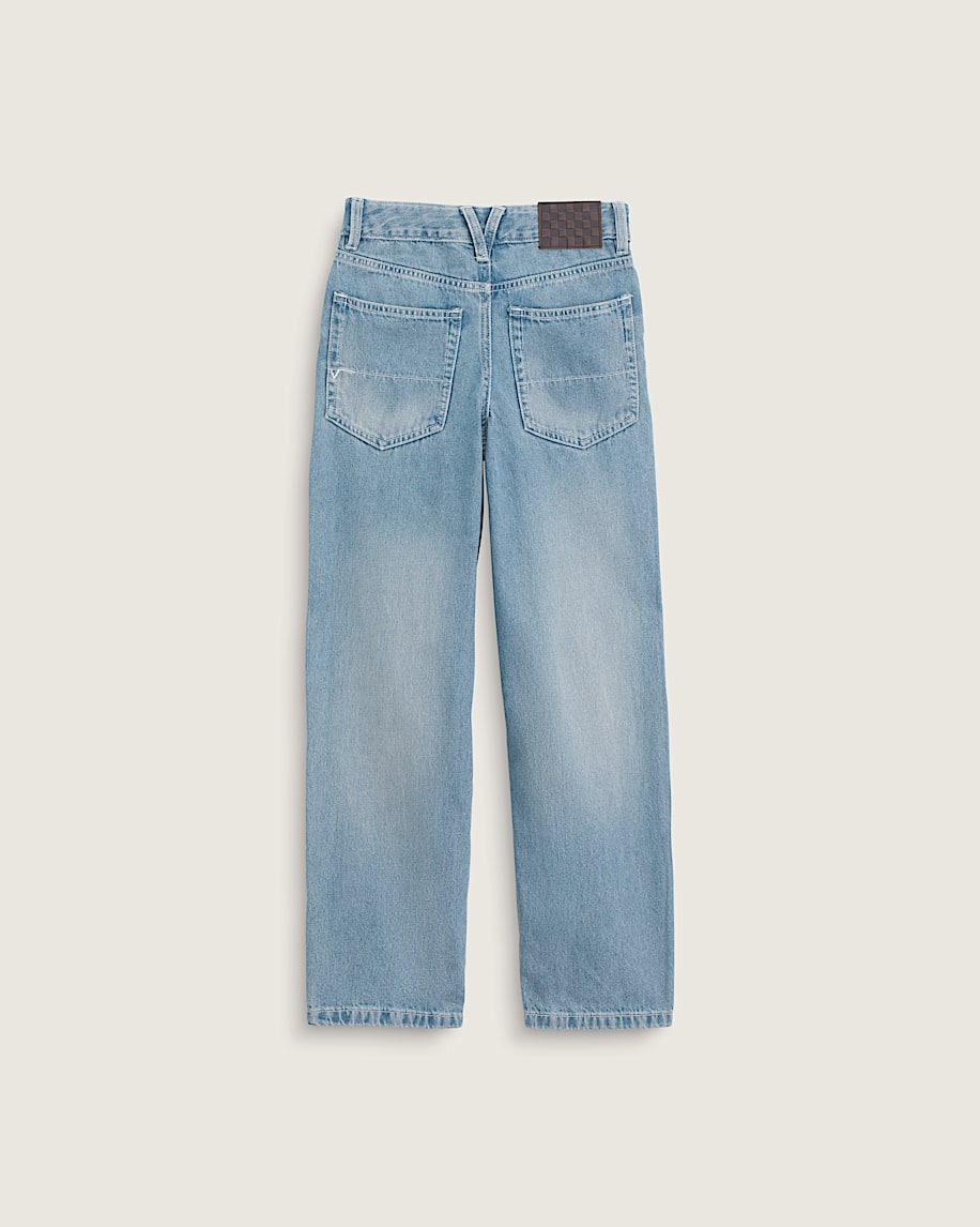kinder sirelle denim puddle pants