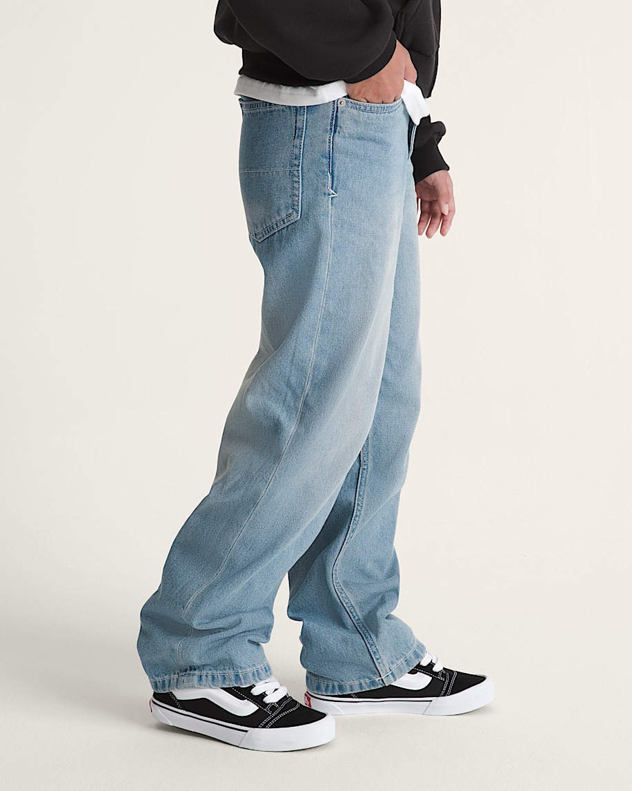 kinder sirelle denim puddle pants