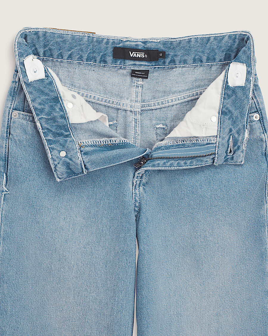 kinder sirelle denim puddle pants