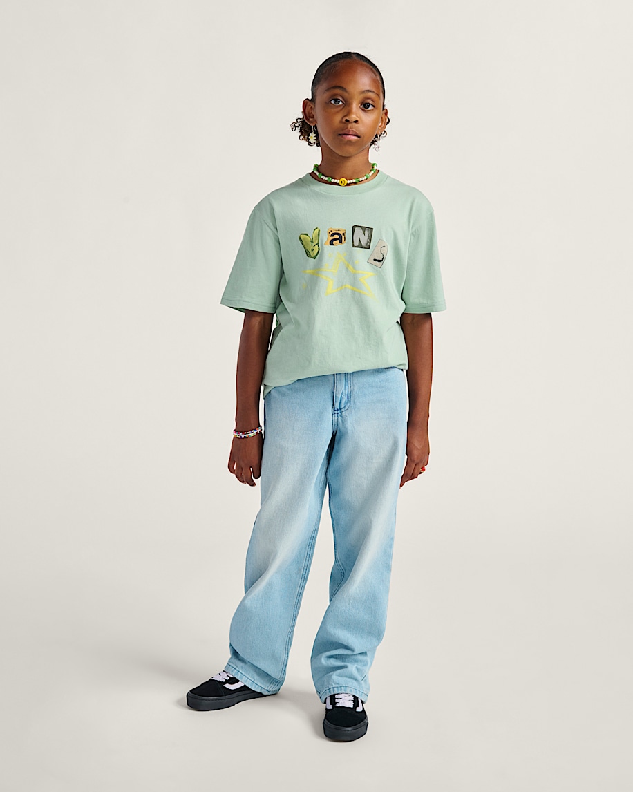 perforiertes kinder-t-shirt