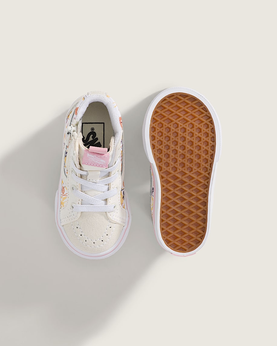 kleinkinder-sk8-hi-schuh mit seitlichem reißverschluss