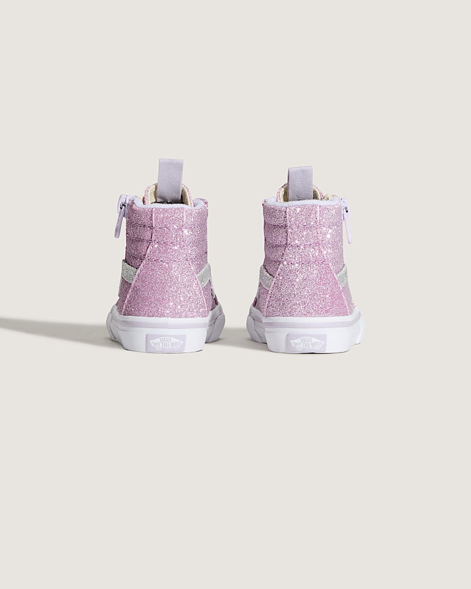 kleinkinder-sk8-hi-schuh mit seitlichem reißverschluss