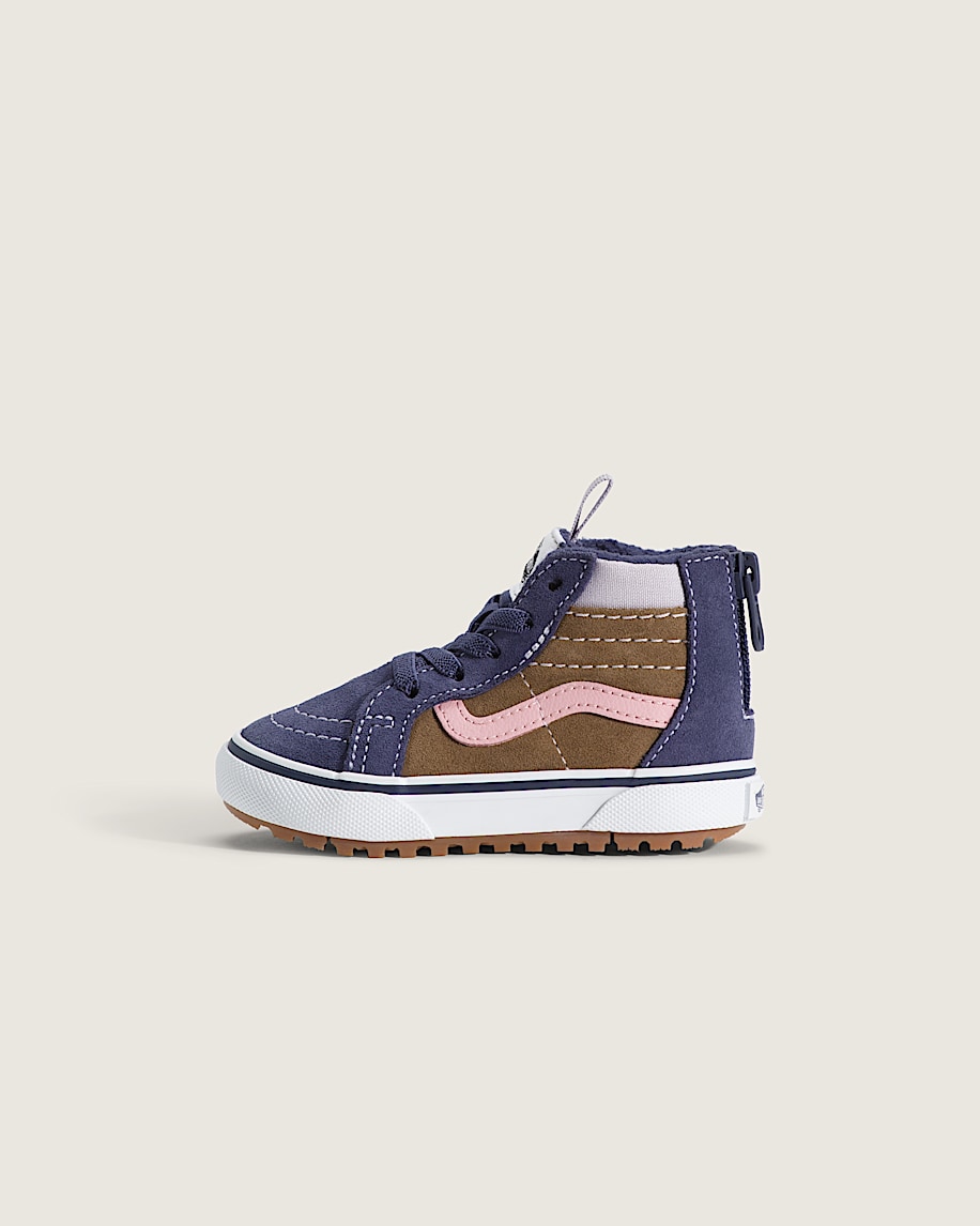 wasserabweisender sk8-hi zip schuh für kleinkinder