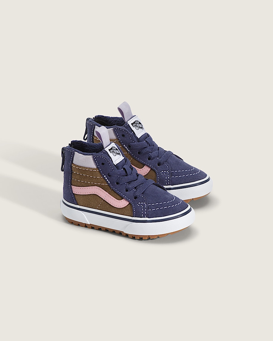 wasserabweisender sk8-hi zip schuh für kleinkinder