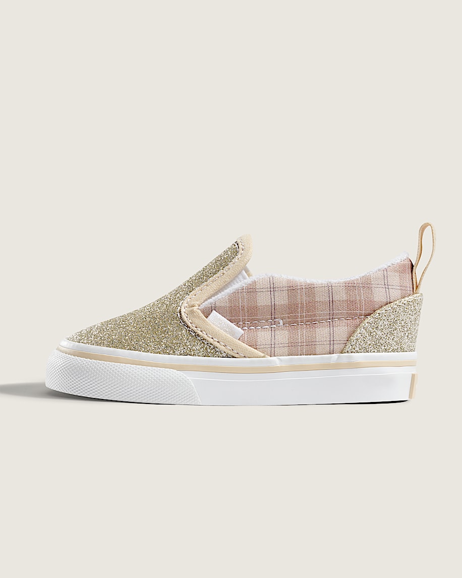 klassischer slip-on-v-schuh für kleinkinder