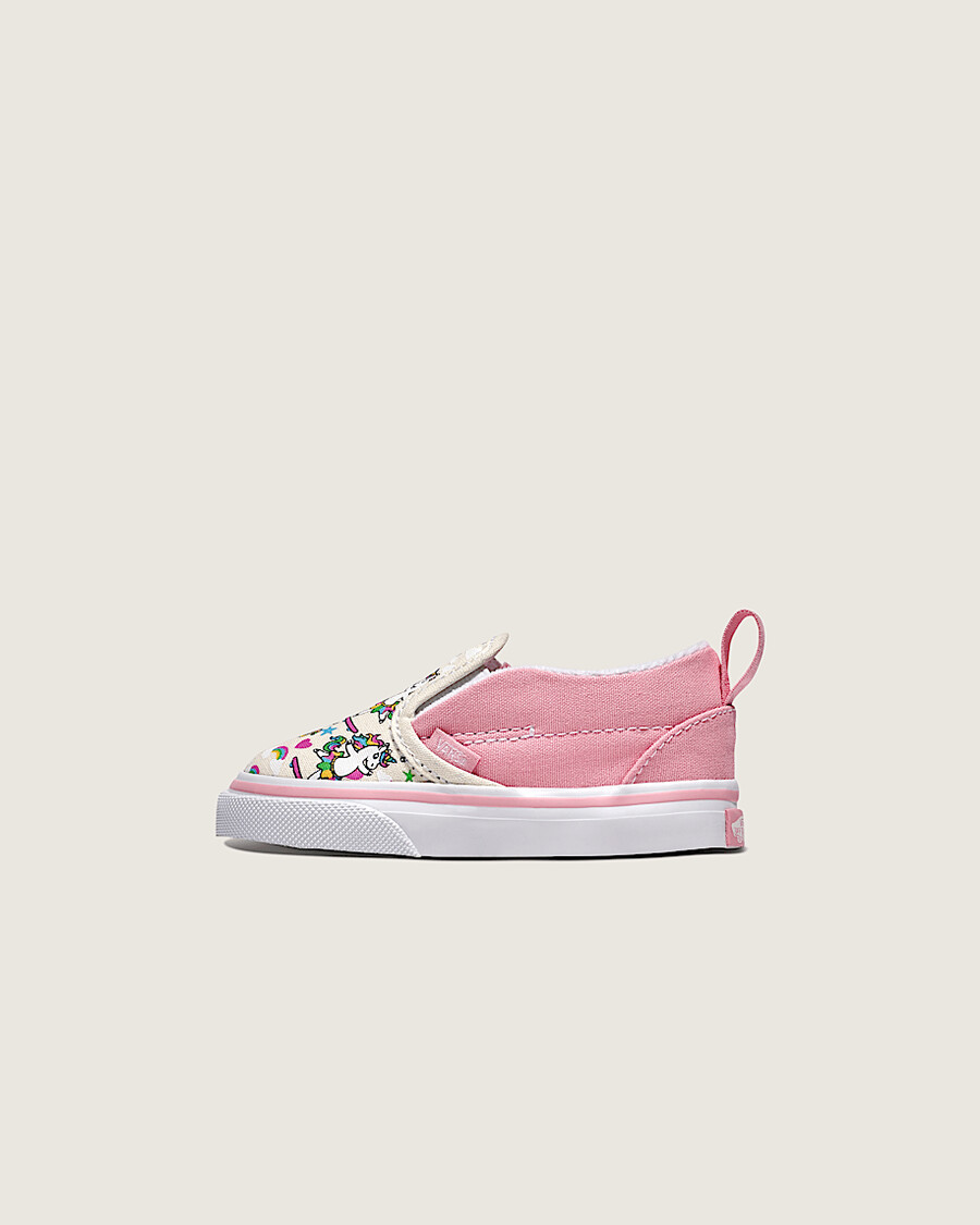 klassischer slip-on-v-schuh für kleinkinder