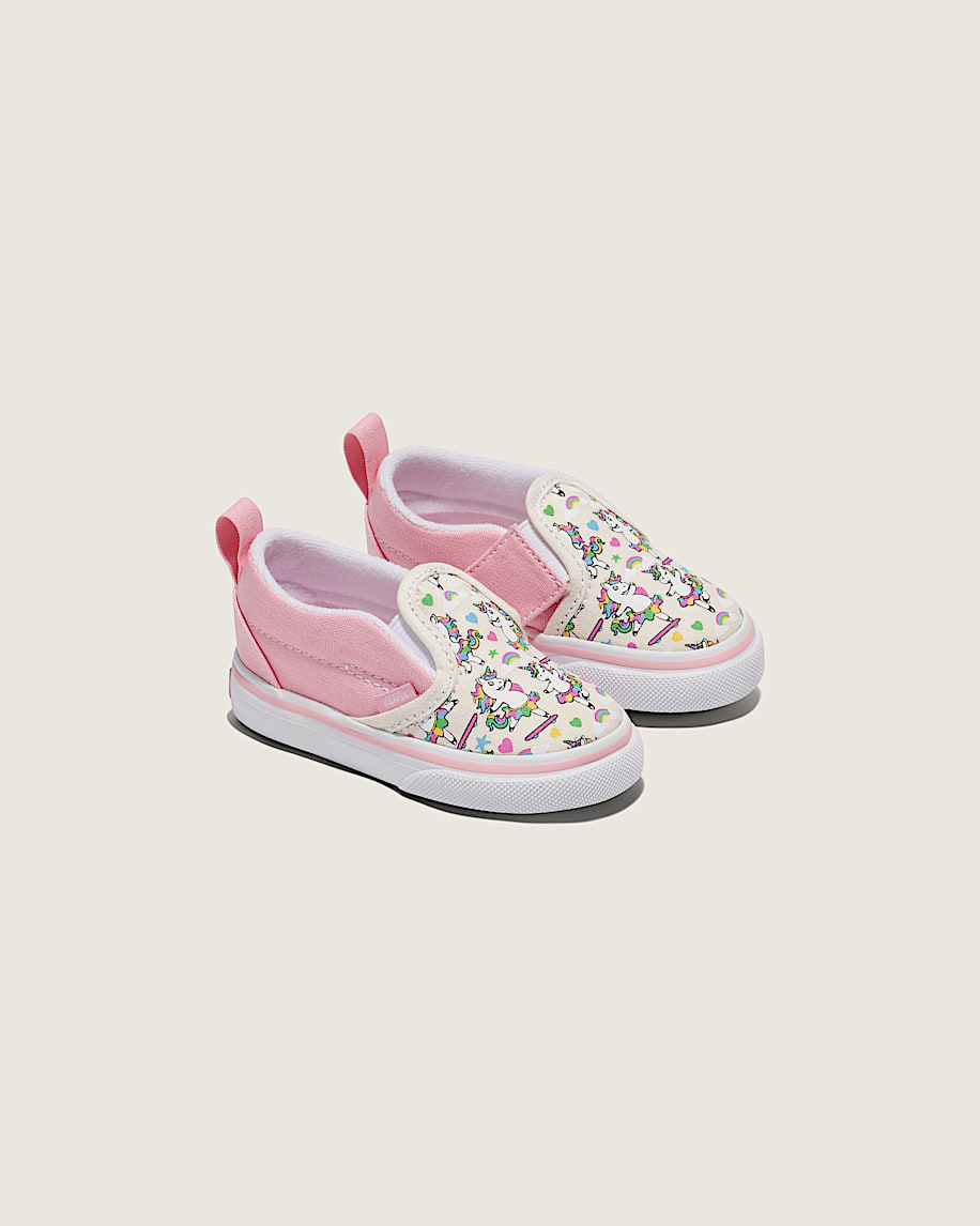 klassischer slip-on-v-schuh für kleinkinder