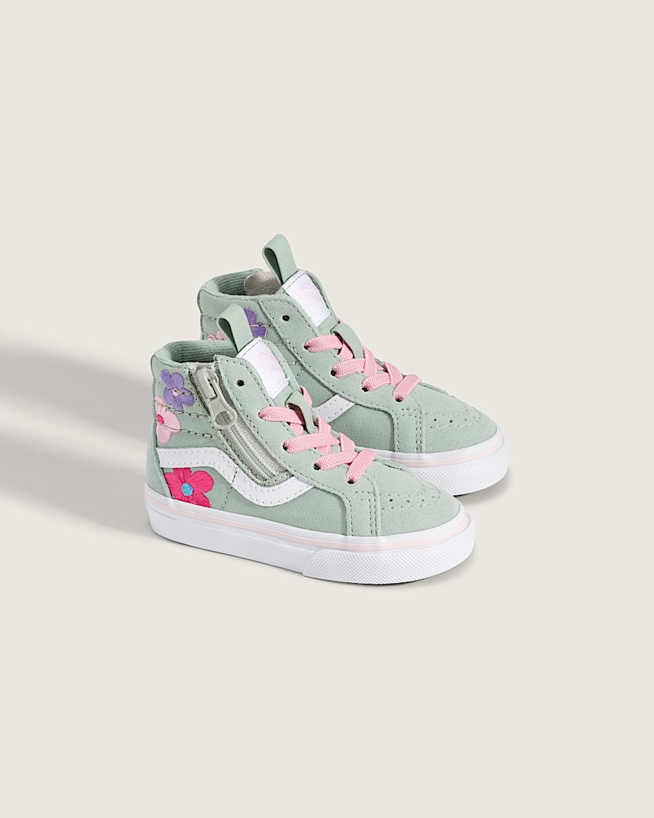 kleinkinder-sk8-hi-schuh mit seitlichem reißverschluss