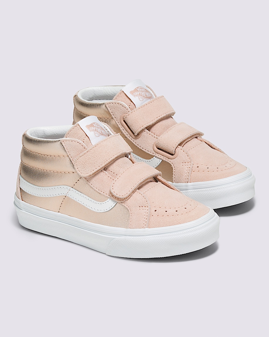 little kids sk8-mid reissue v metallic schuh